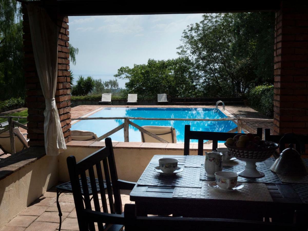 Il Palmento Villa Santa Venerina Eksteriør billede
